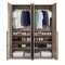 Manhattan Comfort Lee Wardrobe Closet 3.0 in Rustic Grey, 2PK 2-WC003-GY - alternate 10
